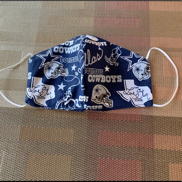 NFL Sports Team Dallas Cowboys Face Mask - Picture 2 of 6
